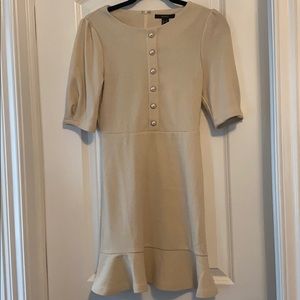 Forever 21 ribbed pearl mini dress NWT